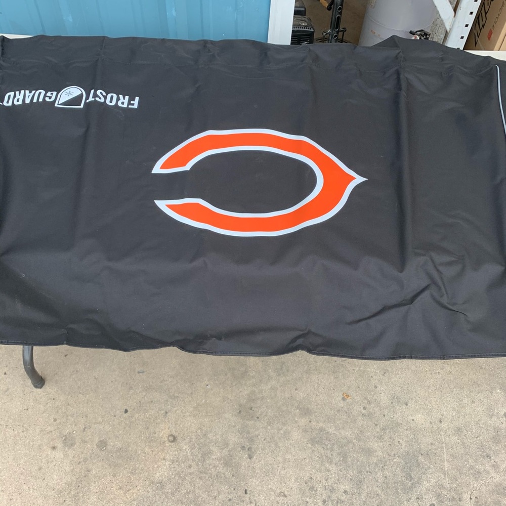 NFL Bears Frostguard winter windshield cover snow